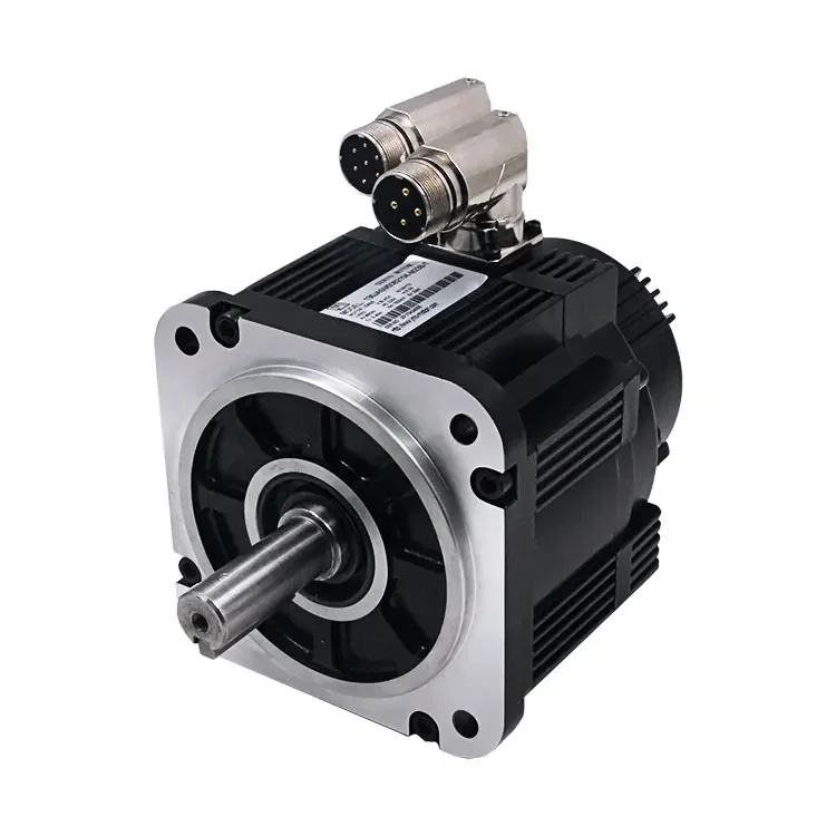 High Voltage 1.5KW 220V Servo Motor and Drive Set 3 Phase 7.5N.m 6A Size130mm Nema52