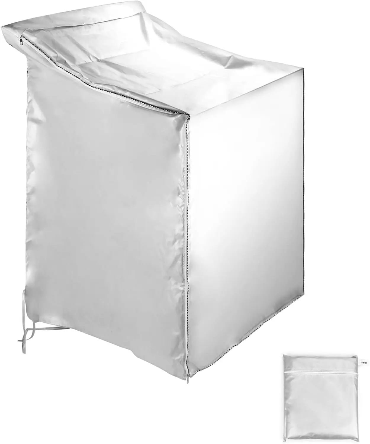

Heavy Duty Waterproof Washing Machine Cover, Dustproof All Weather Protection for Top or Front Load, 29"W x 28"D x 43"H