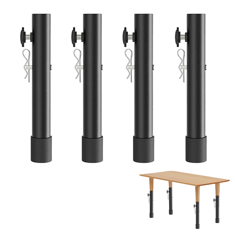 Steel Bracket Table Leg Extender Fits Curved Legs Fits Straight Legs Heavy-duty Thick Steel For Folding Tables