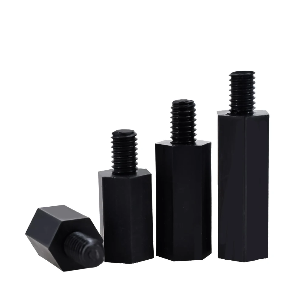 Male to Female Hex Nylon Motherboard Standoff Board Rack Stud Column Spacing Screws PCB Insulation Bolts M2 M2.5 M3 M4 M5 M6
