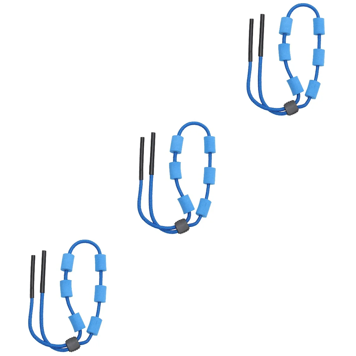 3 PCS Floating Glasses Lanyard Swimming Accessory Hanging Chain Foam Polyester Rope Fixed Supplies Sports