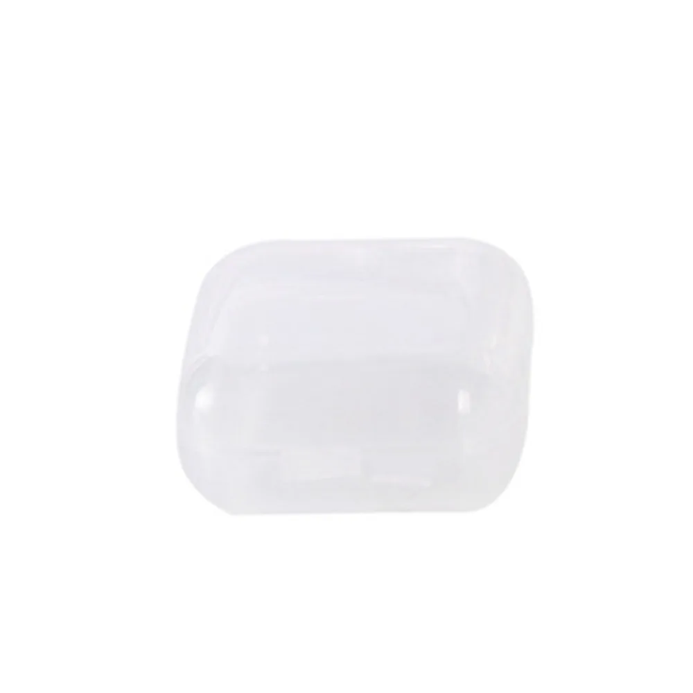 Practical Mini Jewelry Packaging Plastic Transparent Earrings Boxes Dustproof Box