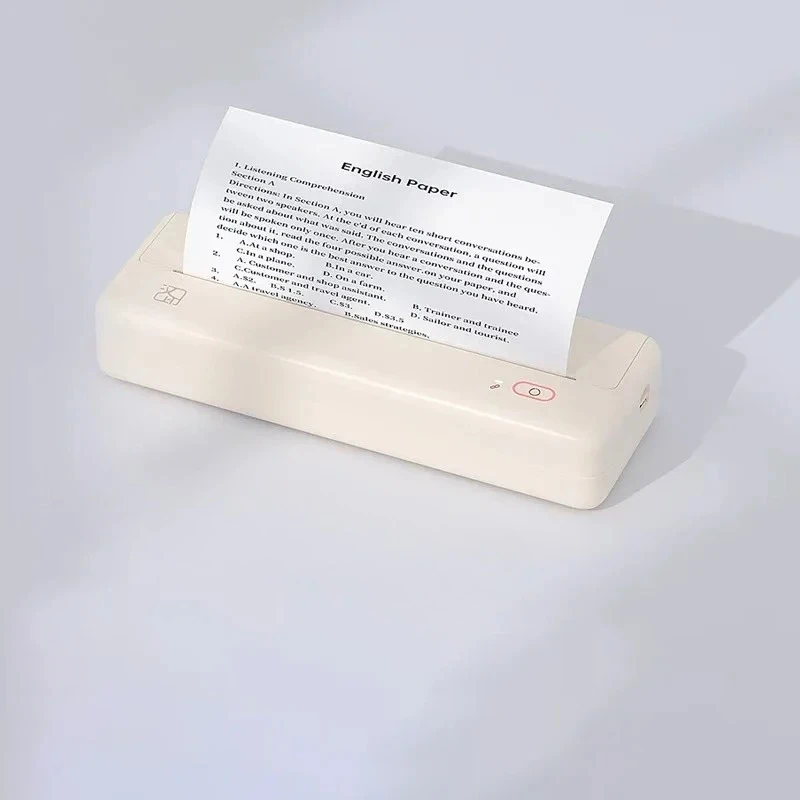 HPRT MT810 A4 Portable Paper Printer Thermal Printing Wireless Bluetooth Printer Compatible iOS Android Mobile A4 Printer