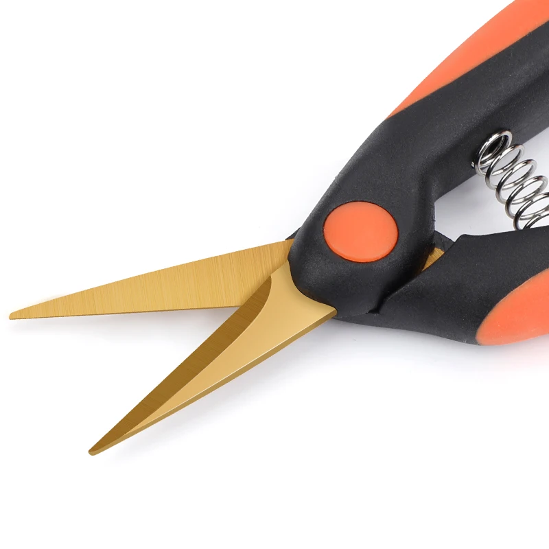AIRAJ Micro-Tip Pruning Snip and Professional Premium Titanium Bypass Pruning Shears Hand Pruners Garden Clippers