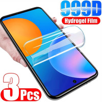 3PCS For Meizu 18X 17 16th 16Xs 16s 18s 18 Pro 16T 16 X Plus Hydrogel Film Screen Protector Full Cover Protective Film Film