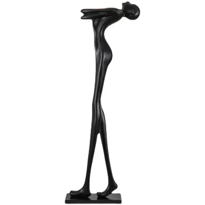 

Humanoid Sculpture Holding Ball Floor Lamp Designer Exhibition Hall Villa Sales Department Decoration Lamp