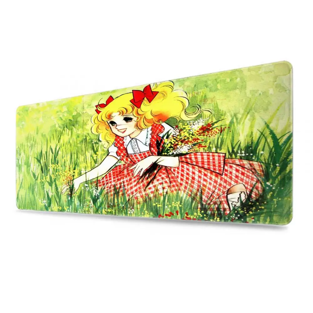 Anime Manga Candy PC Gaming Accessories MousePads Computer Laptop Gamer Deskmat Mouse Mat Mouse Pad Rubber Keyboards Table Mat