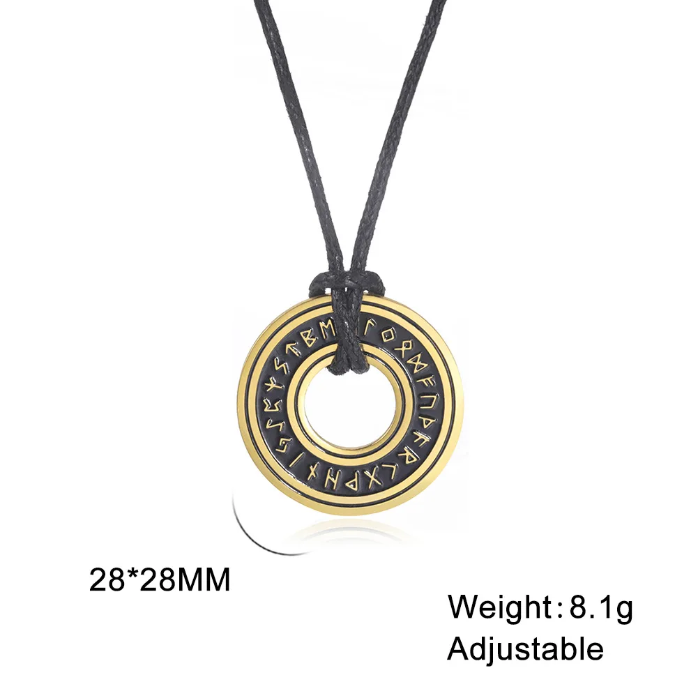 Movie Game Uncharted 4 Necklace Nathan Drake Cosplay Ring Leather Code Ancient Vintage Pendant Jewelry Prop image 6