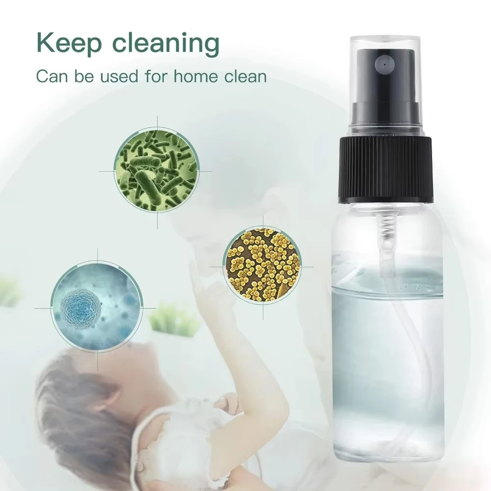 5 قطعة 10/20/30/50/60/100 مللي زجاجة رذاذ بلاستيكية صغيرة فارغة غرامة ضباب السفر البخاخة لعينات الكحول المياه العطرية الصغيرة #4