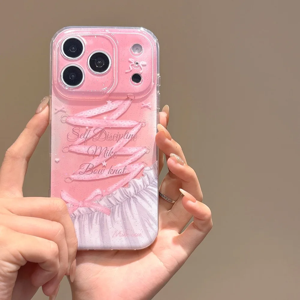 capa-de-celular-rosa-fofa-com-laco-de-fita-de-bale-para-iphone-17-pro-max-compativel-com-iphone-16-15-14-13-pro-max-capa-protetora-macia-a-prova-de-choque