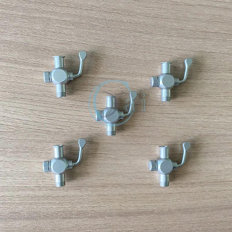 Reusable Luer-lock Connector Valve for Customized Adapter Laparoscopic Medical Endoscope for Trocars