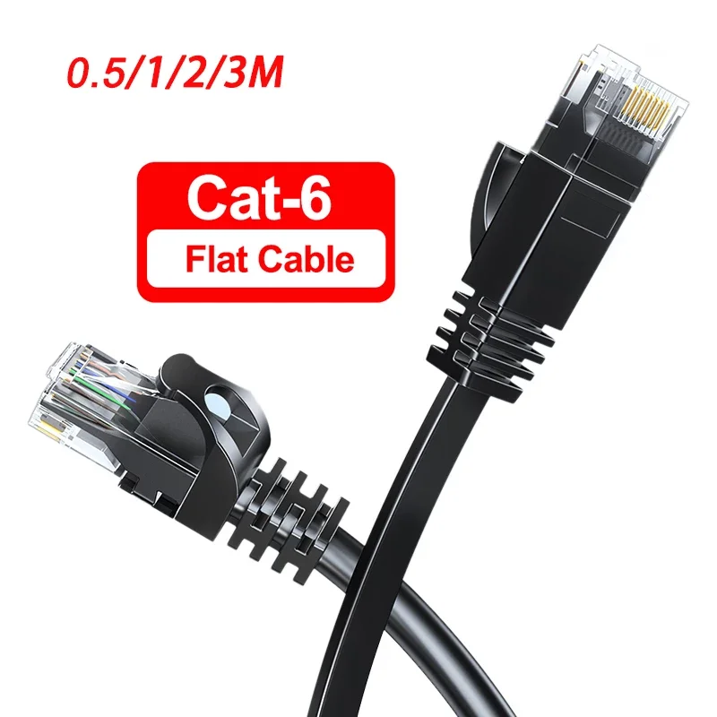 Ssager Ethernet Cable Cat6 Lan Cable UTP CAT 6 RJ 45 Network Cable Twisted Patch Cord For Laptop Router RJ45 Network Cable