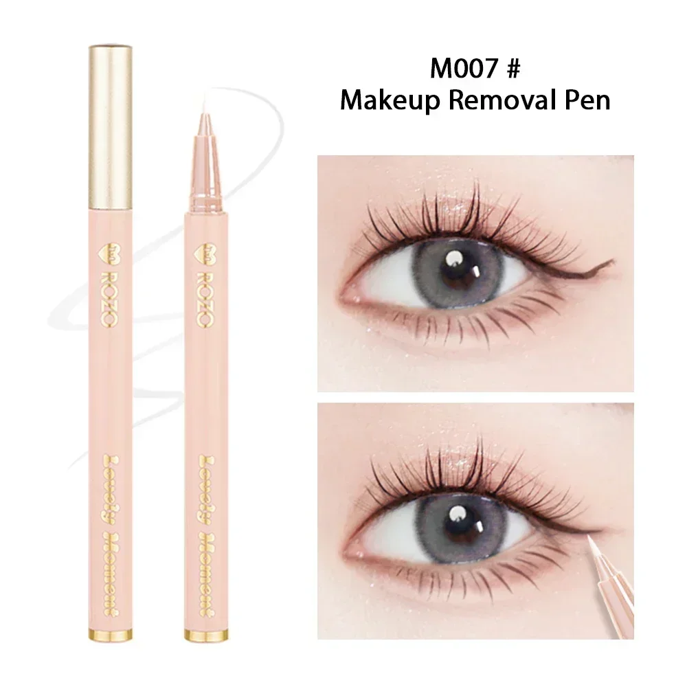 Visiqab Zwart Bruin Glanzende Eyeliner Liggende Zijderups Pen Oogschoonheid Feest Make-up Gereedschap Cosmetica Eyeliner Waterdicht Glitter Mat