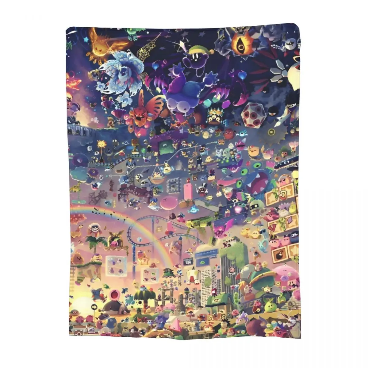 Cookie Run Kingdom Fleece Throw Blankets Action Gacha Game Blanket for Bed Couch Super Warm Bedding Throws