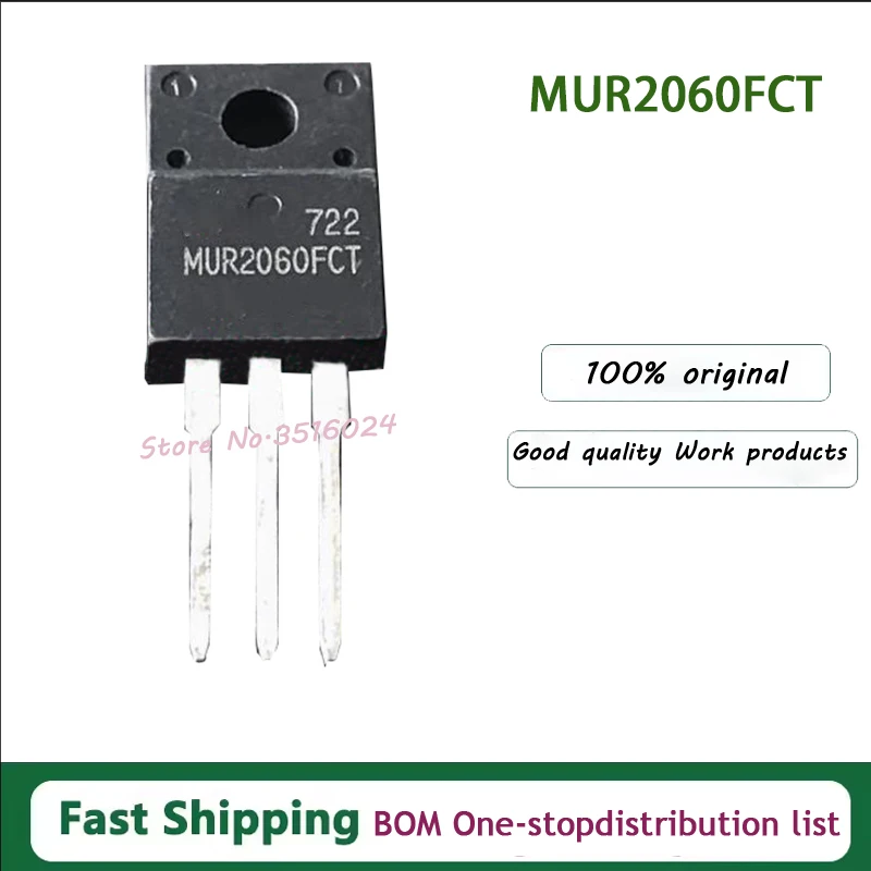 10-pcs-lote-mur2060fct-to-220f-600v-20a-100-novo