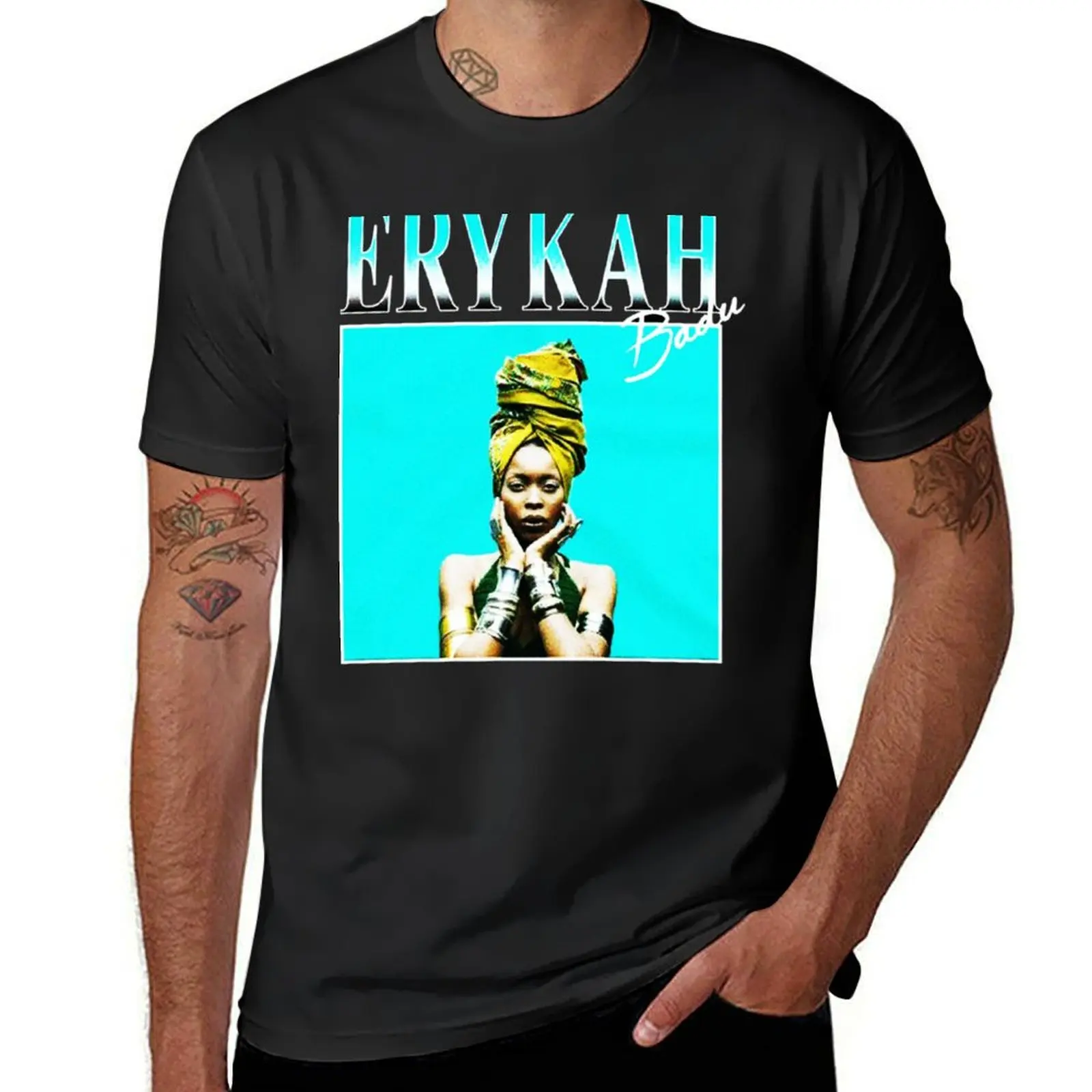 

Erykah Badu T-Shirt boys whites tees vintage clothes t shirt men