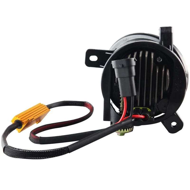 أضواء الضباب لأودي A4 Q5 A6 2014 A4 ALLROAD Q5 S4 S6 SQ5 2009-2012 LED مصابيح المصد الأمامي واضح عدسة زوج الجمعية