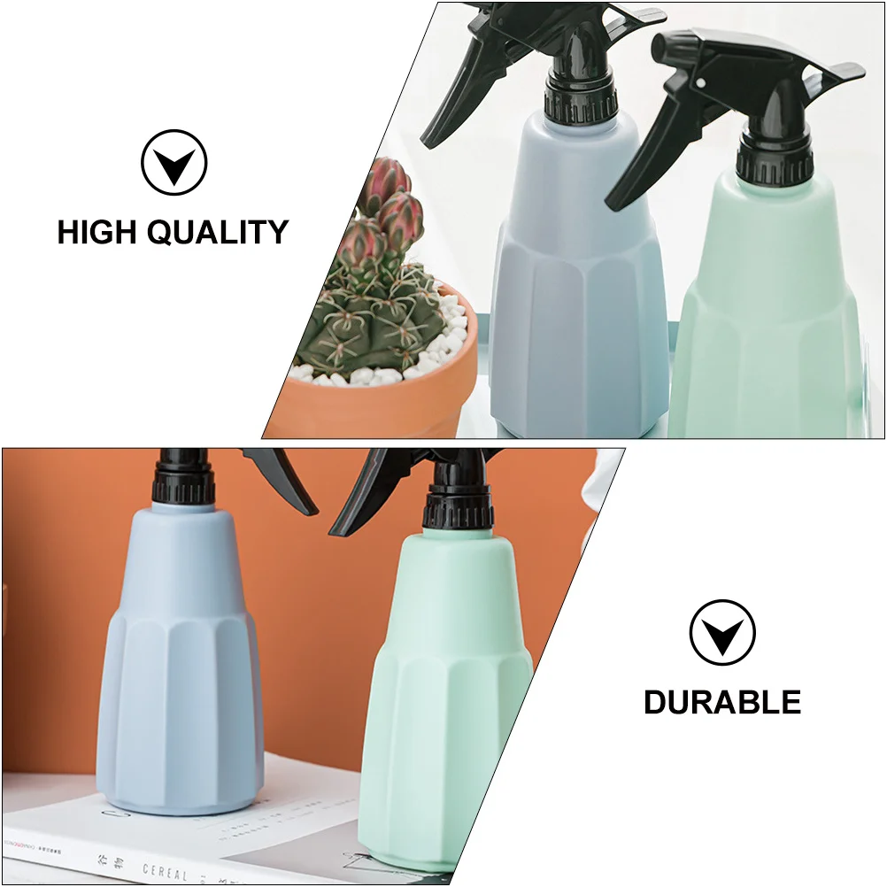 

2Pcs Gardening Spray Bottles 500Ml Plastic Water Sprayer Leak Proof Large Capacity for Flower Watering and Garden Planting