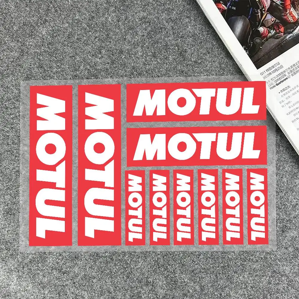

1 шт. наклейка MOTUL Moto для автомобиля, бампера, окон, мотоцикла, ноутбука, стен, виниловая наклейка, аксессуары для тюнинга авто