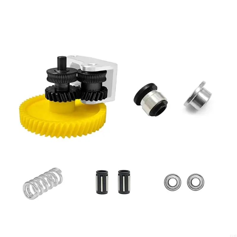 Complete Extruder Maintenance For X1C P1P 3D Printer Accessories Extruder Wear Parts With Gears Bearings And Springs F19E