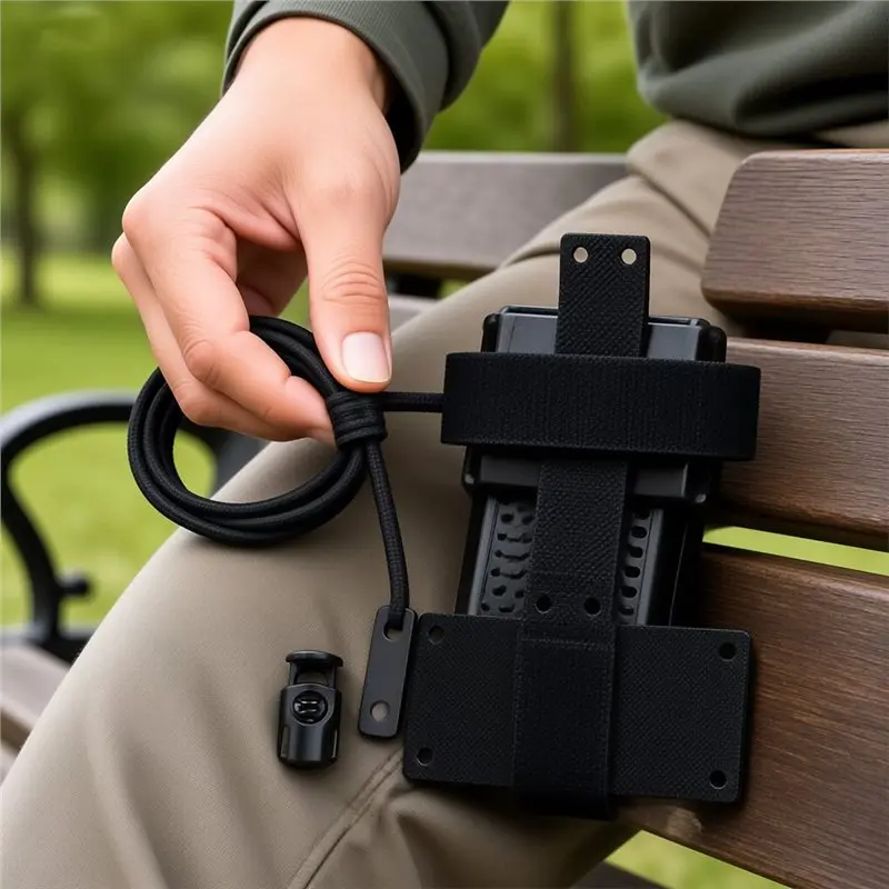 ABZW NVG Battery Pack Box Case Holder Fast Helmet Retention System Counterweight Battery Pouch