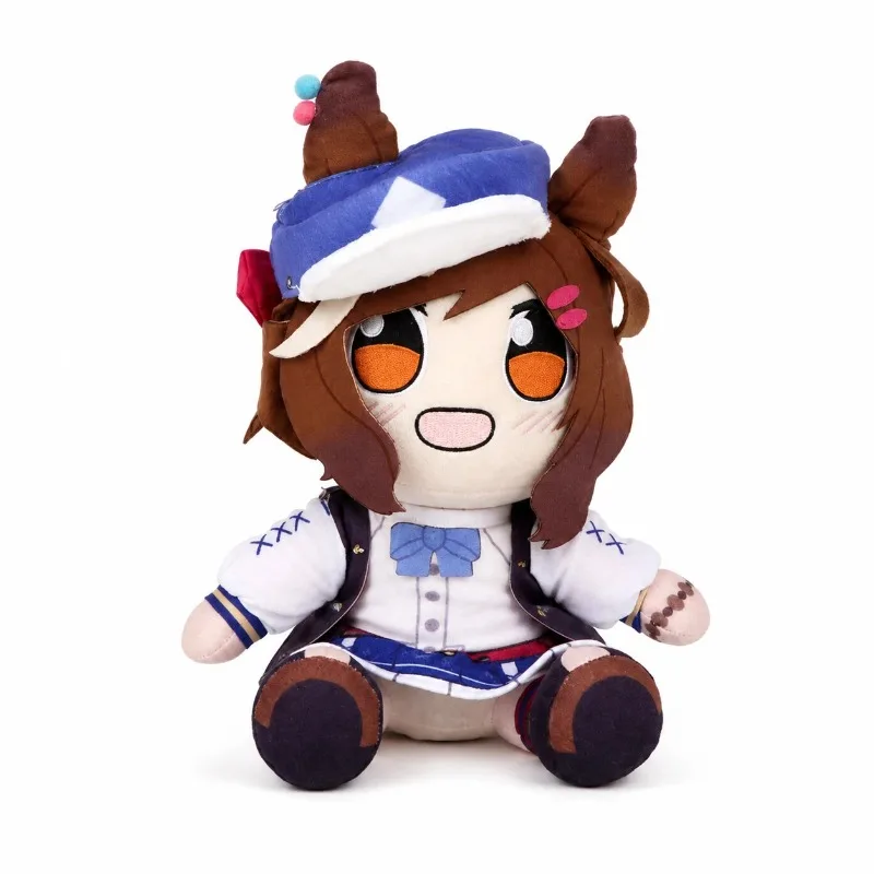Pretty Derby Tokai Teio Oguri Cap Cute Anime Figures Plush Cosplay Dress Up Cotton Doll Toys for Children Birthday Festival Gift