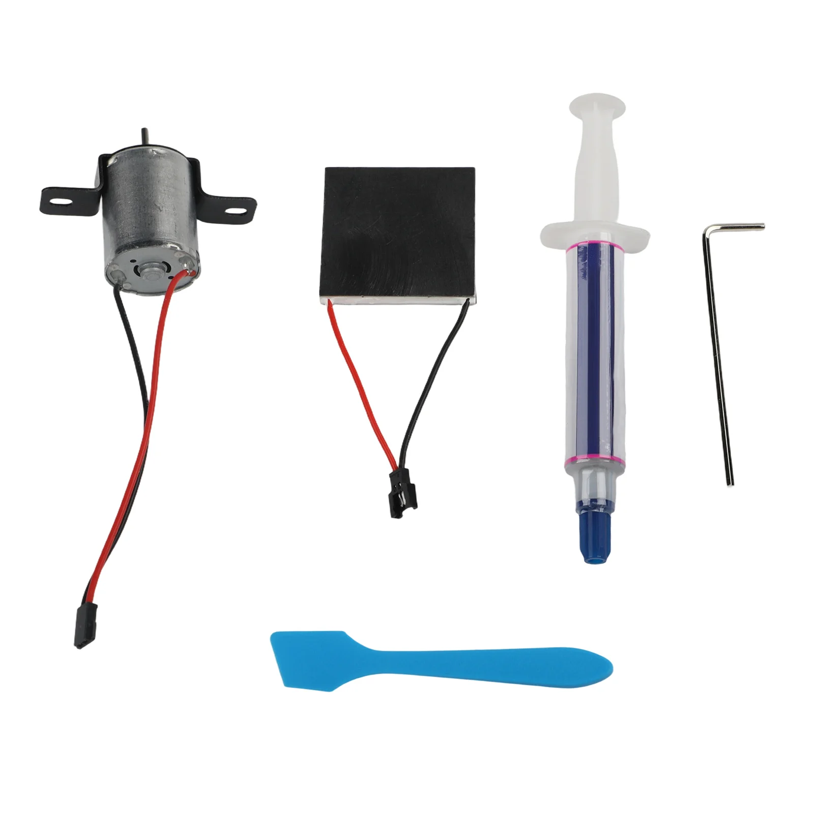 Stove Repair Fireplace Fan Motor Heat Powered Kit Brass Coil Conductor Low Internal Losses Low Noise Operation