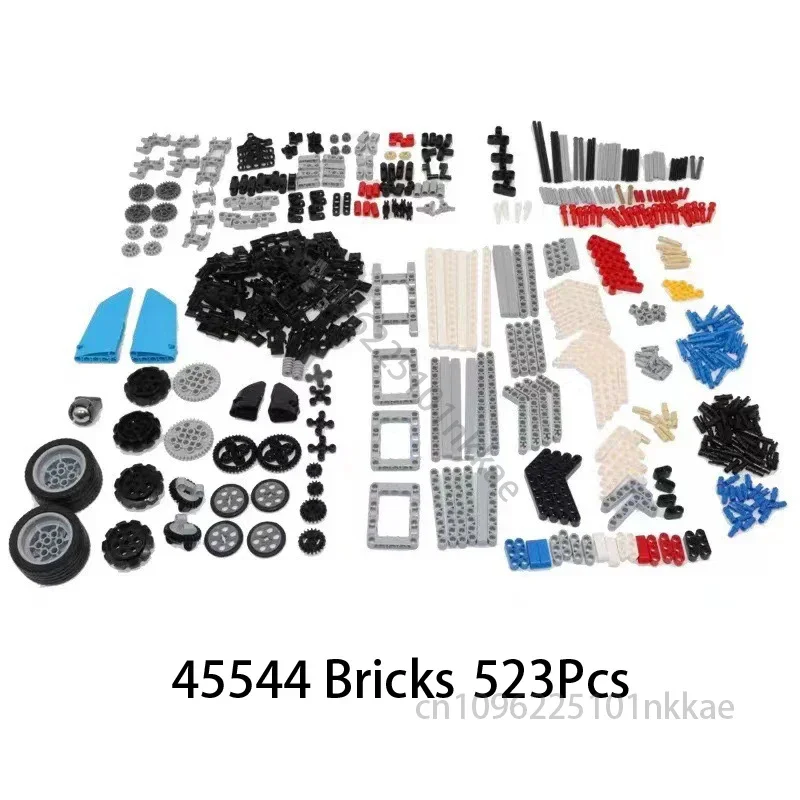 EV3 Core Uitbreidingsset 45544 45560 Grote Servomotor MOC Bouwstenen 9898 Onderdelen Technische STOOM Educatieve Bakstenen Speelgoed Cadeau