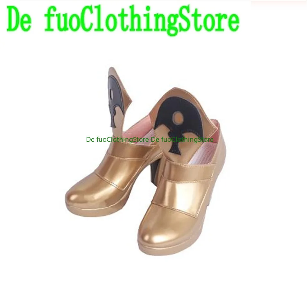 Defuo FGO Fate Grand Lancer Ereshkigal  Cosplay Shoes Boots Game Anime Game Role-playing Halloween Party Props Shoes Boots