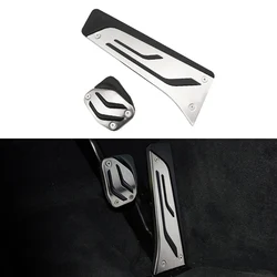 Car Pedals for BMW M2 M3 M4 M5 M6 I3 I8 Accelerator Brake Pedal Foot Pedal Pads Cover Stainless Steel Interior Accessories