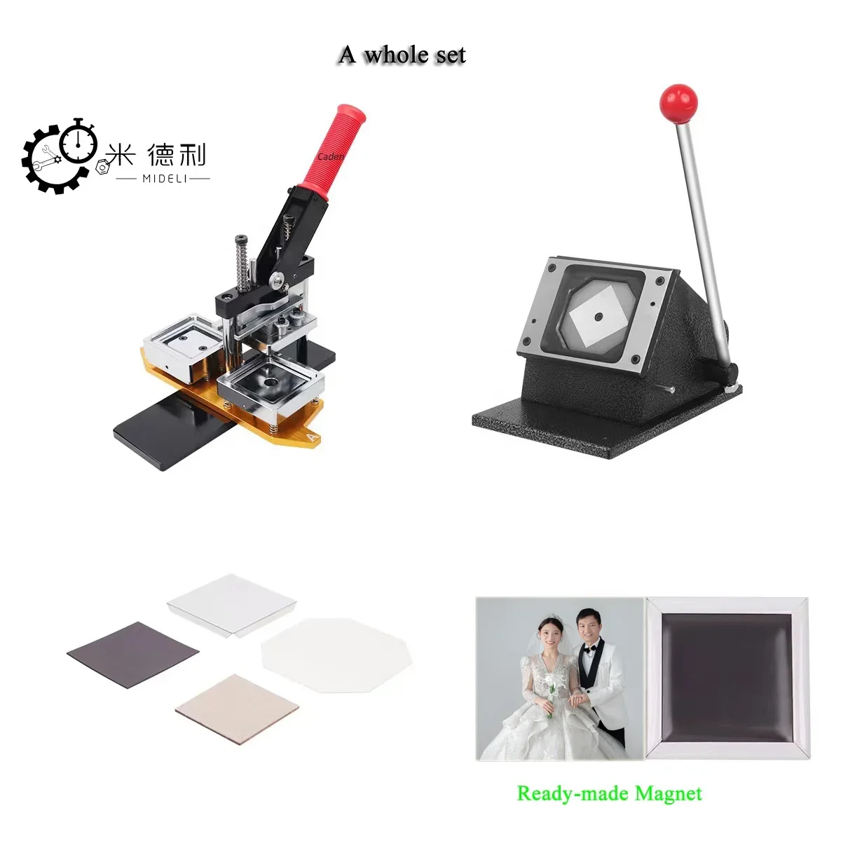 Rotating Refrigerator Sticker Pressing Machine, Personalized Magnetic Tinplate Refrigerator Pasting Machine