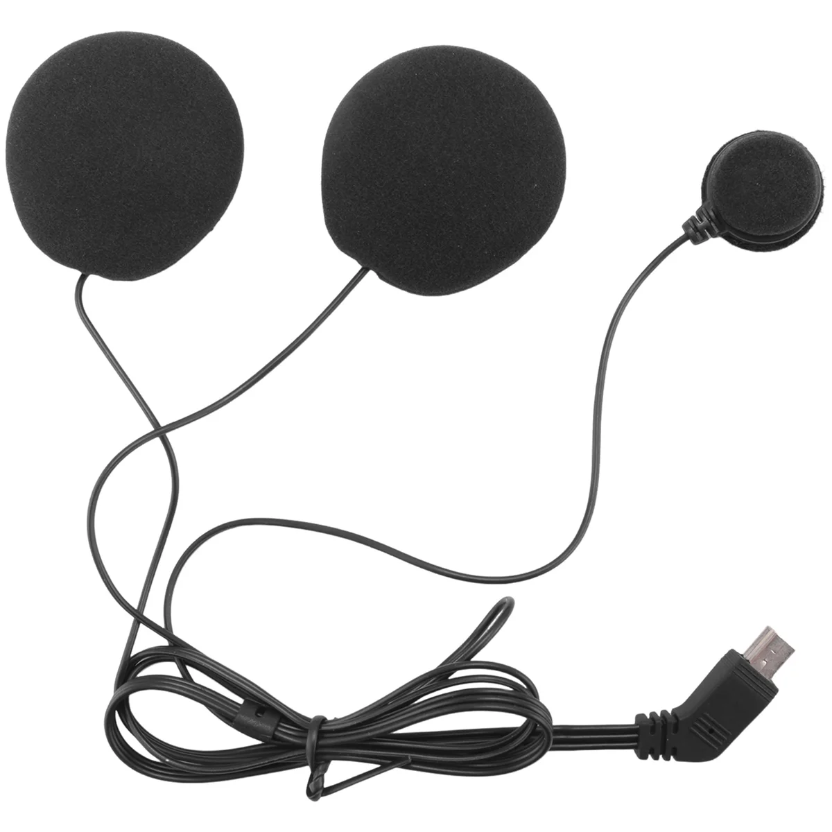 Motorcycle Helmet Bluetooth Headset Microphone Speaker Headset Accessories for Full-Helmet