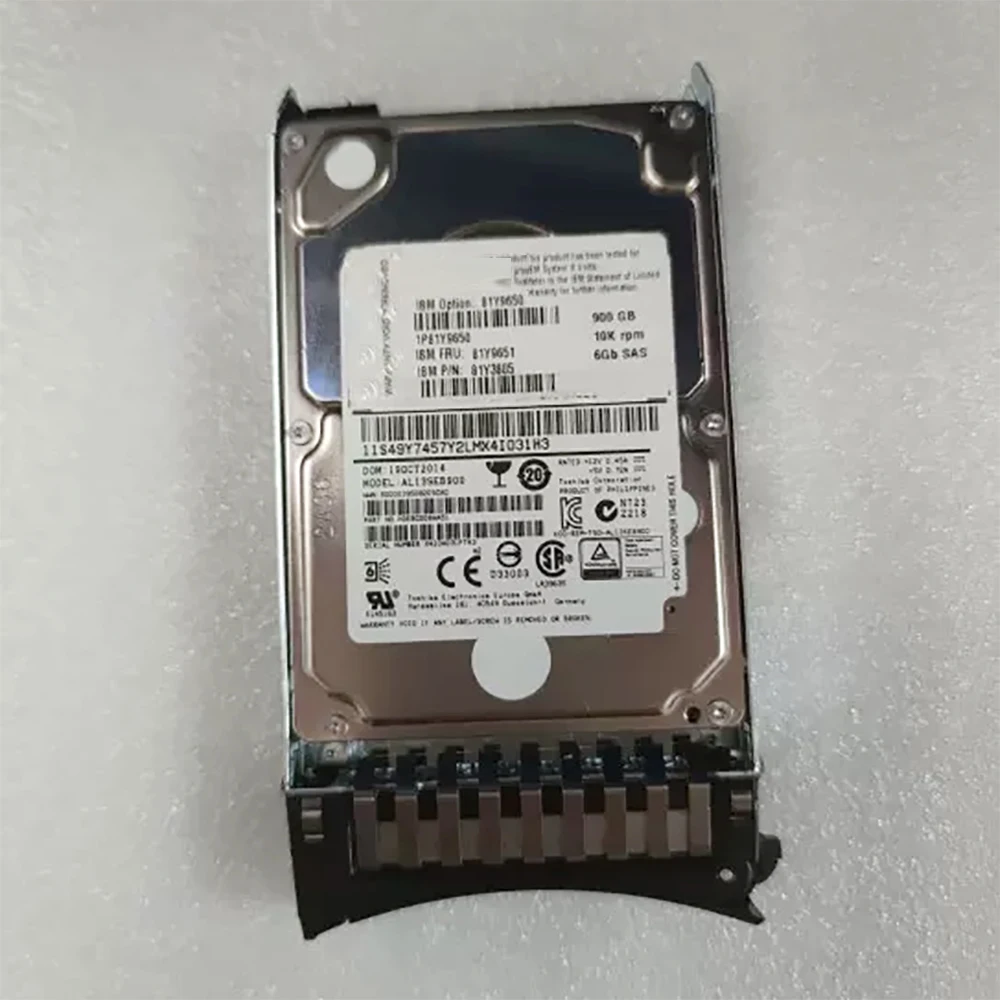 For IBM 900G 2.5''10K SAS 6G 81Y9650 81Y9651 81Y3805 Server Hard Disk