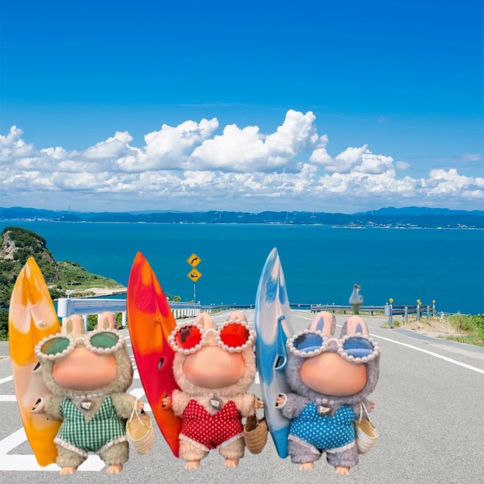 

17cm doll swimsuit set, vinyl sit, party Coke doll clothes, summer polka dot swimsuit, swimming ring, surfboard