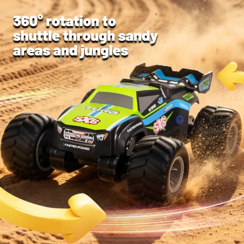 Amphibious RC Car Remote Control Bigfoot Car Vehicle 4WD Drift Off Road Outdoor Waterproof Toys for Boy Children Gift view 3