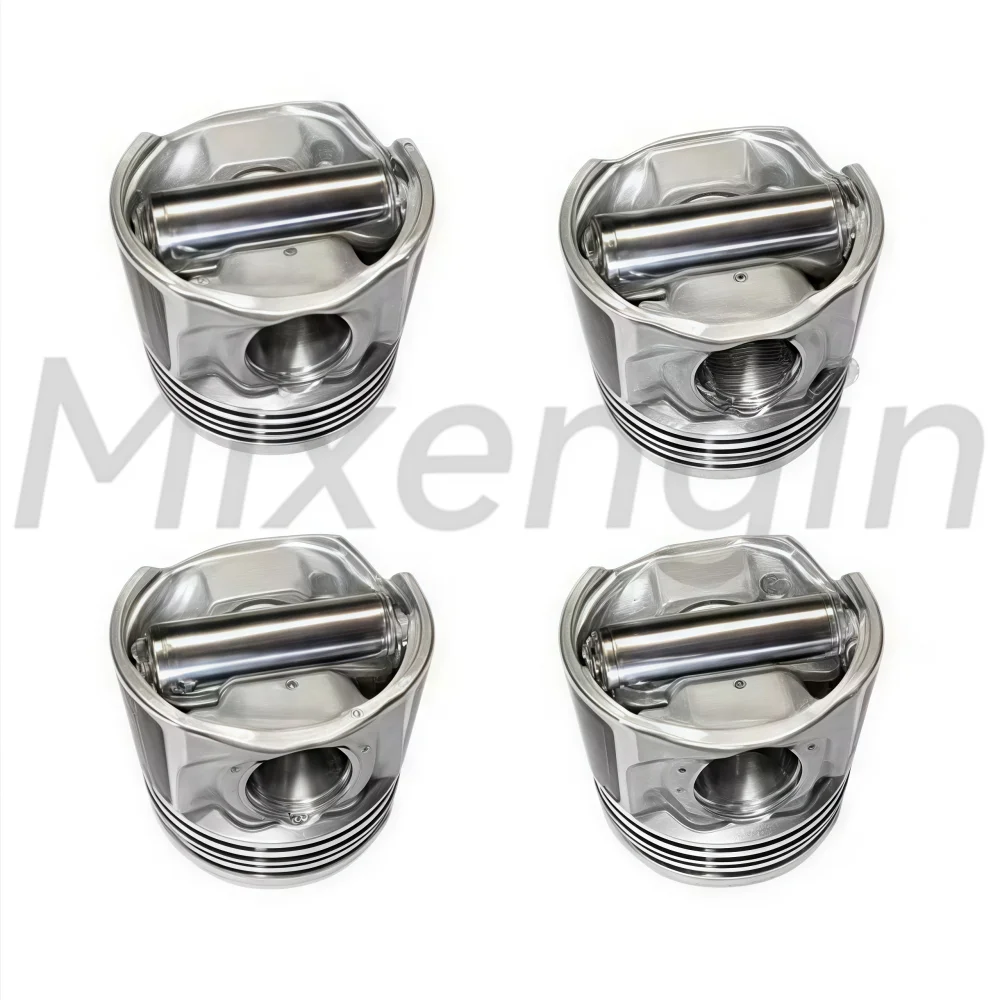 أجزاء المحرك مجموعة المكبس والحلقة تناسب ENS 2.8T L4 الديزل لسيارة جيب رانجلر شيروكي دودج نيترو كرايسلر جراند فوييجر V 2.8L 2007+