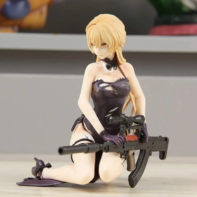 

Фигурка Game Girls Frontline OTS-14, 12 см, сидячая поза, ПВХ модель, игрушка, кукла, статуэтка, коллекционный сувенир, подарок