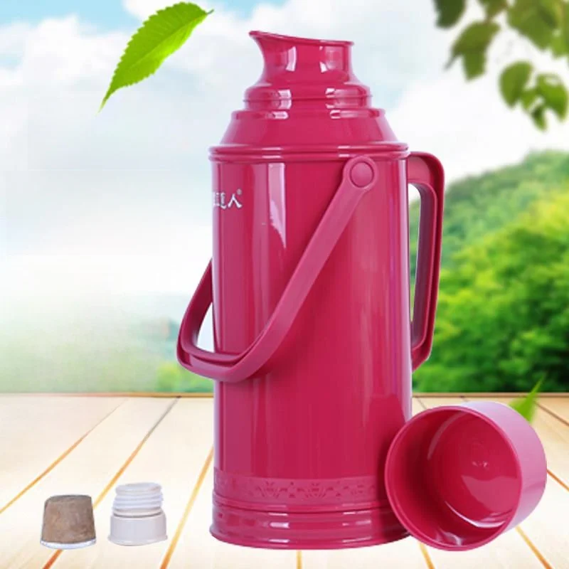 

Home Use Warm Pot Glass Inner Tank Thermal Bottle Insulated Water Pot Hot Water Bottle Exterior Plastic Water Kettle