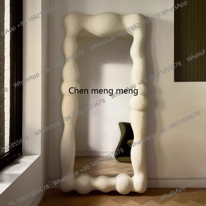 

Full Body Decorative Mirrors Bedroom Living Room Floor Aesthetic Vintage Gothic Exclusive Modern Espejos De Piso Decoration Home