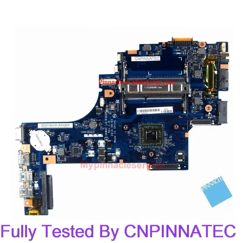 K000891200 Motherboard for Toshiba Satellite C50D C55D notebook ZKWAE LA-B302P