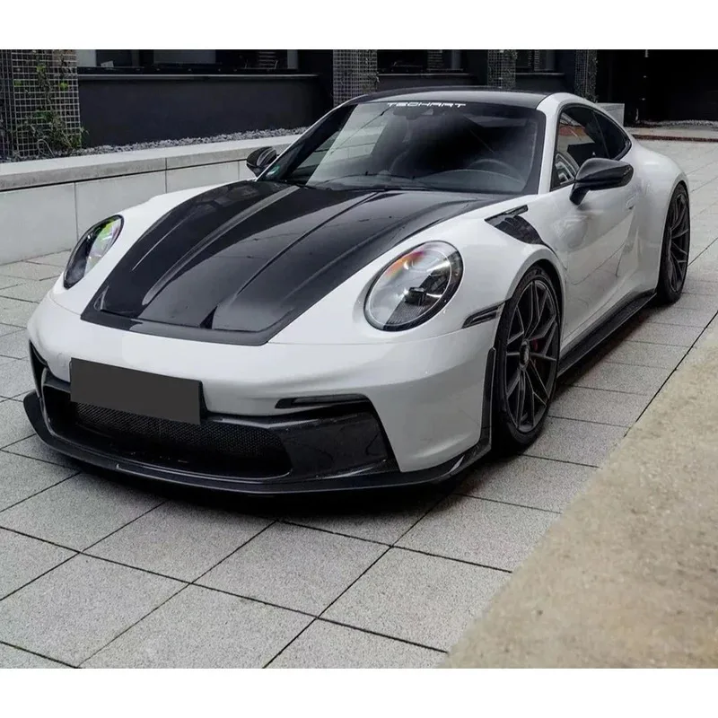 

For 911 992 GT3 style Dry Carbon Fiber Car Front Bumper Side Fender Air Vent Covers Upgrade Car Accessories body kit