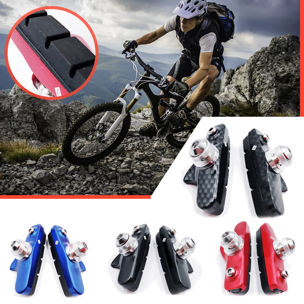 Bicycle Brake Pads Block Aluminum Alloy Drawer Type Brake Pads Block