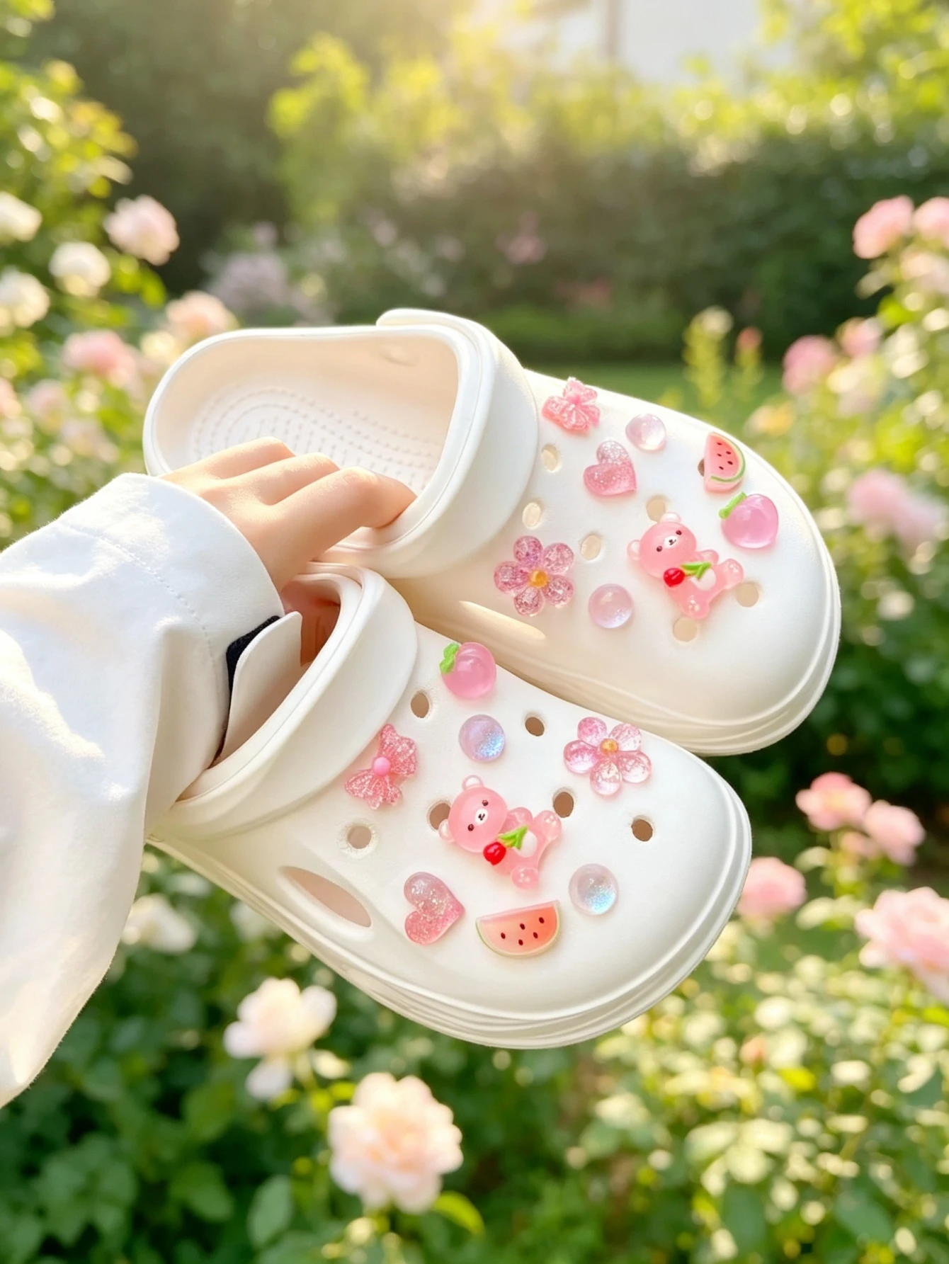 16-piece shoe decoration DIY casual shoe decoration - An interesting and versatile way to personalize your footwear