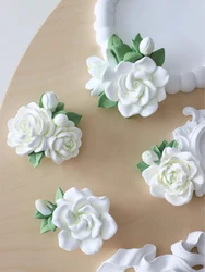 3D Jasmine Silicone Candle Molds, DIY Flower Aroma Plaster, Handmade Valentine's Day Diffuser Stone, Creative Girls' Day Gift