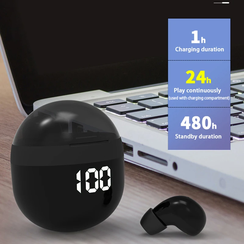 Invisible Mini TWS Wireless Earphones 3