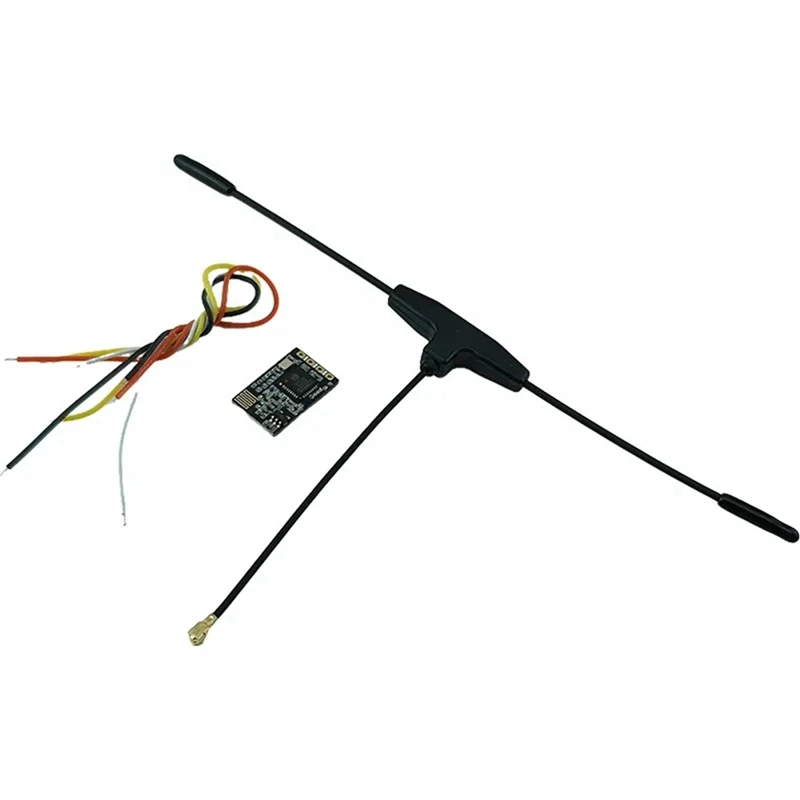 Receptor ELRS NANO RX com antena tipo T, RC Racing Drone, ESP8285, 868MHz, 50Mw