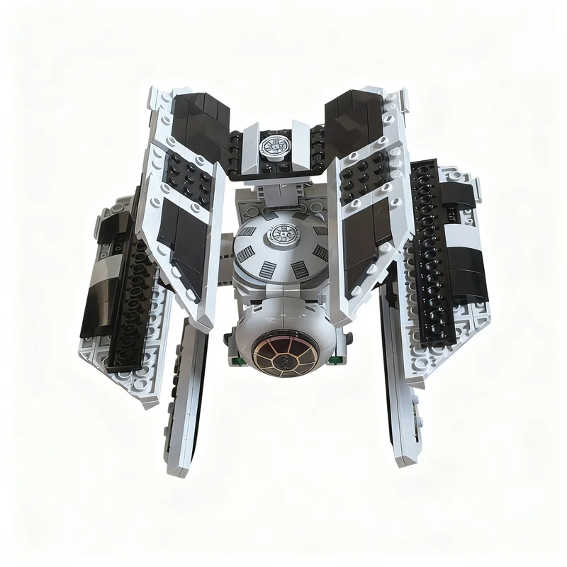 416pcs MOC Tie Defender Star Battle Model Toys Building Blocks Christmas Gift Architecture DIY Assemble Collection Art Design