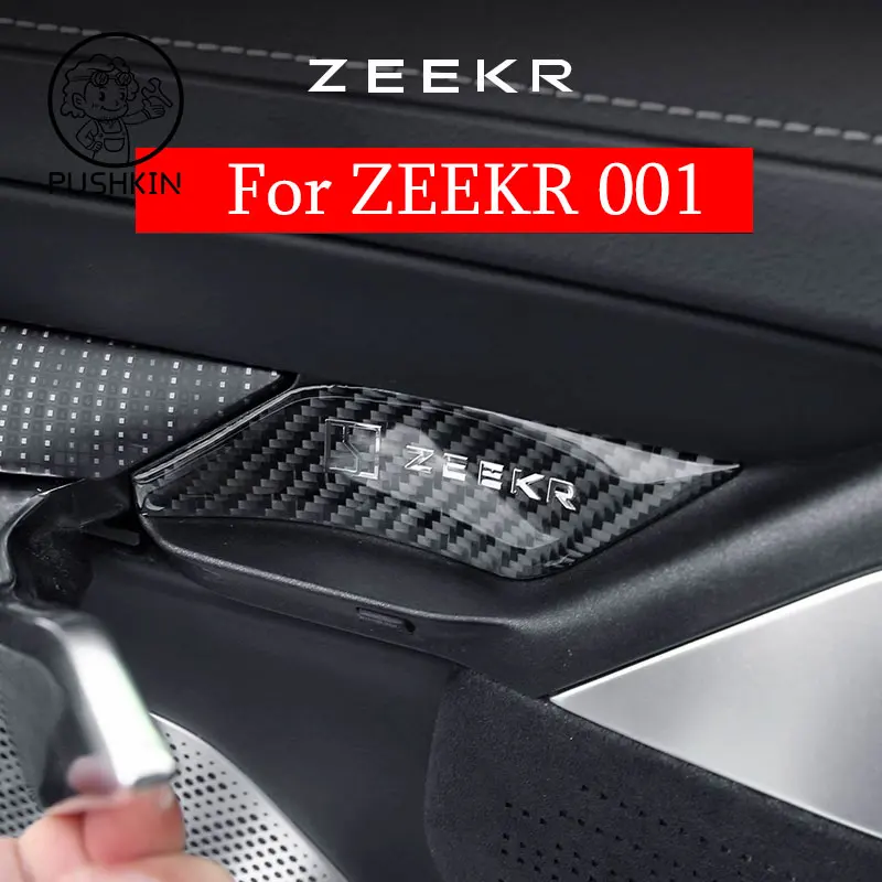 For ZEEKR 001 2022 2023 2024 2025 for fownix fx Car interior decoration accessories Window control panel protective accessories