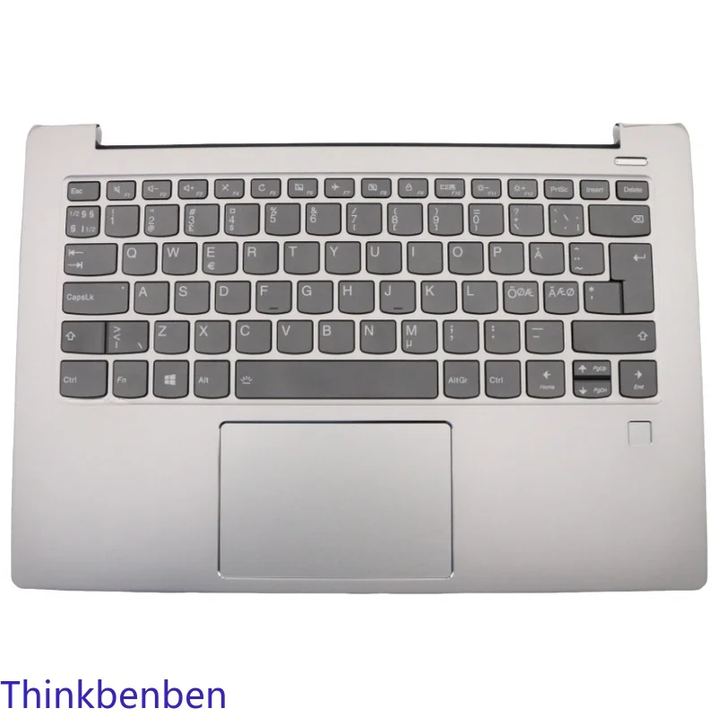 

NDC Nordic Mineral Gray Keyboard Upper Case Palmrest Shell Cover For Lenovo Ideapad 530S 14 14IKB 14ARR 5CB0R11778
