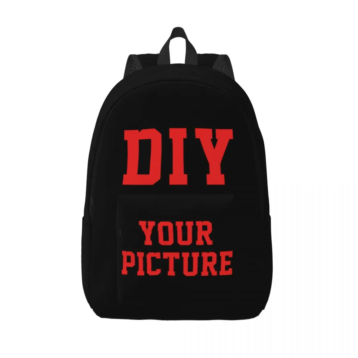 DIY Your Picture Backpack for Preschool Primary School Student Customized Customization Book Bags Boy Girl Kids Canvas Daypack